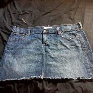 old navy skirt with stud embellishments